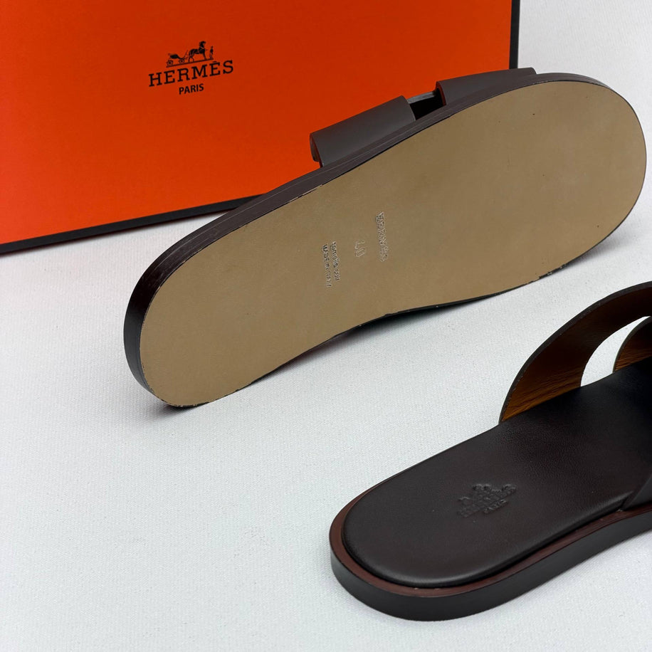 Hermes Leather Terlik