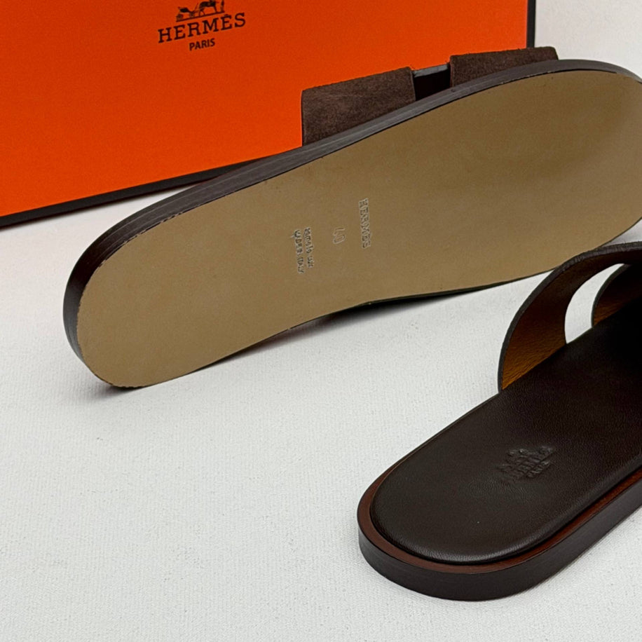 Hermes Suede Terlik