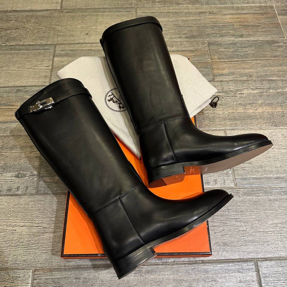 Hermes Women (Jumping Boots Black Premium)