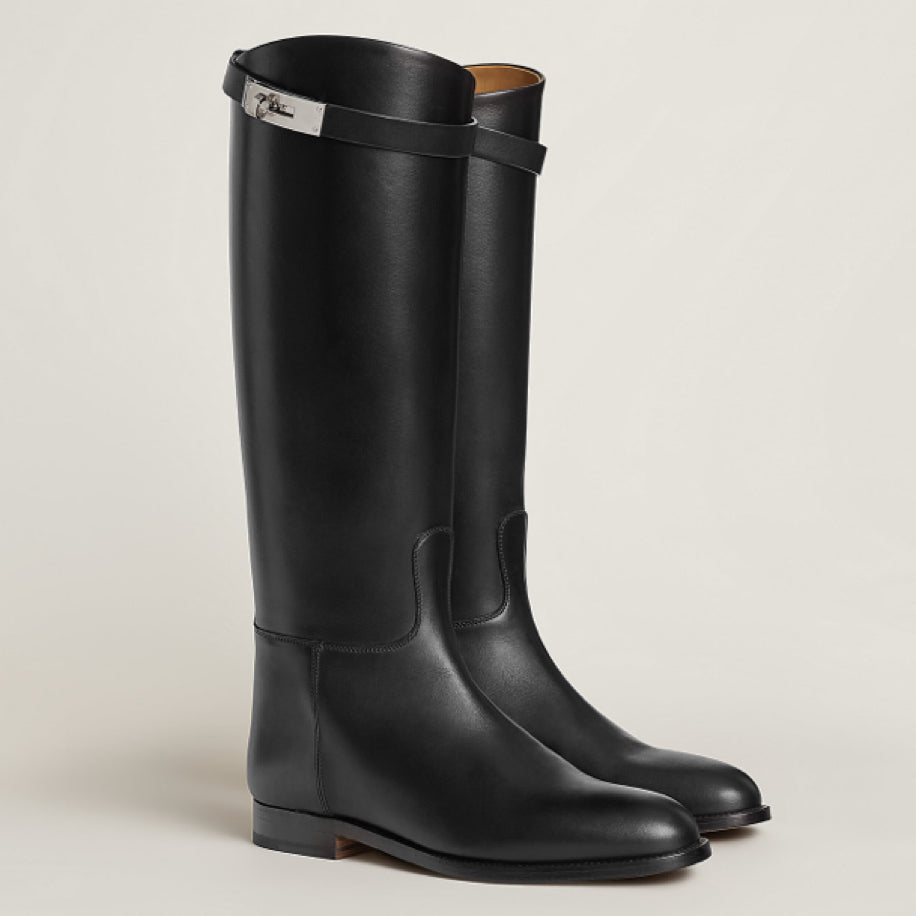 Hermes Women (Jumping Boots Black Premium)