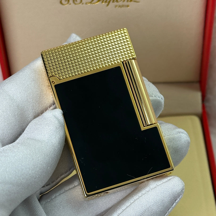 S.T. Dupont LIGNE 2  Microsoft Diamond Head Lighter Black