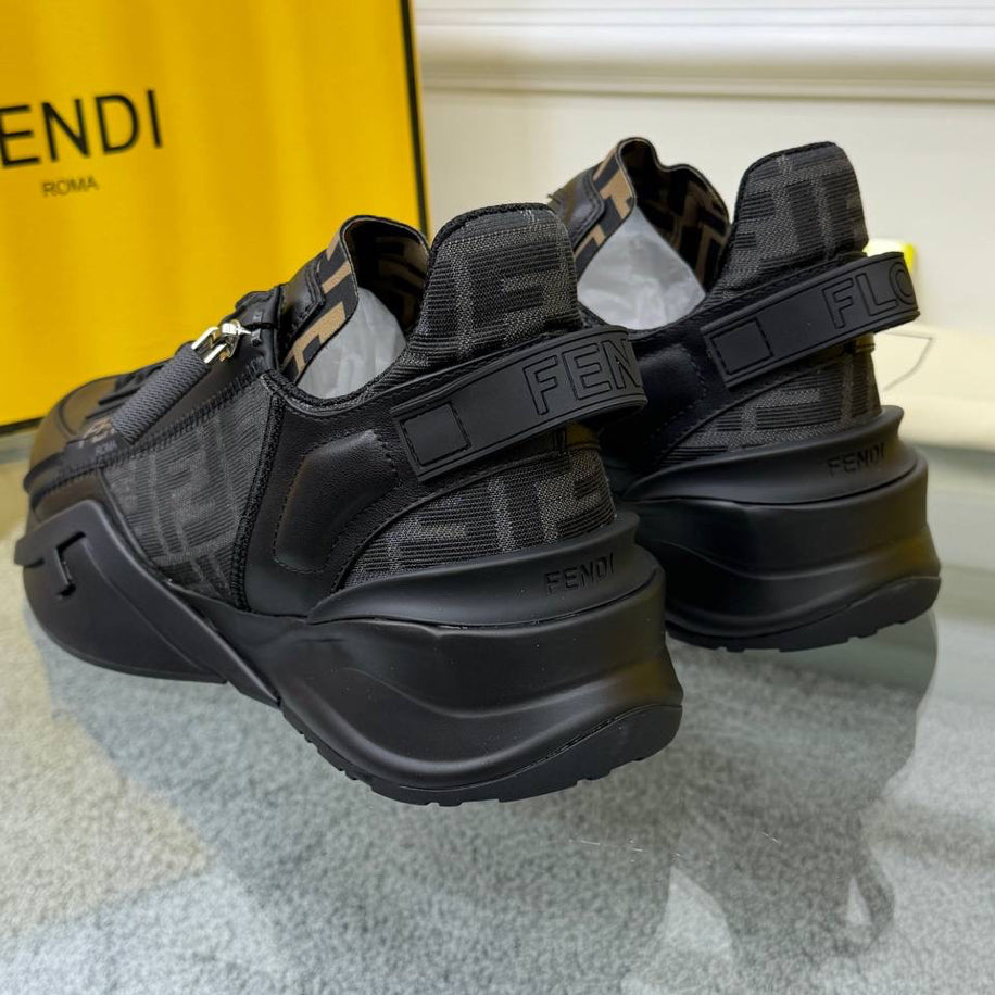 Fendi Flow Sneakers Black Black