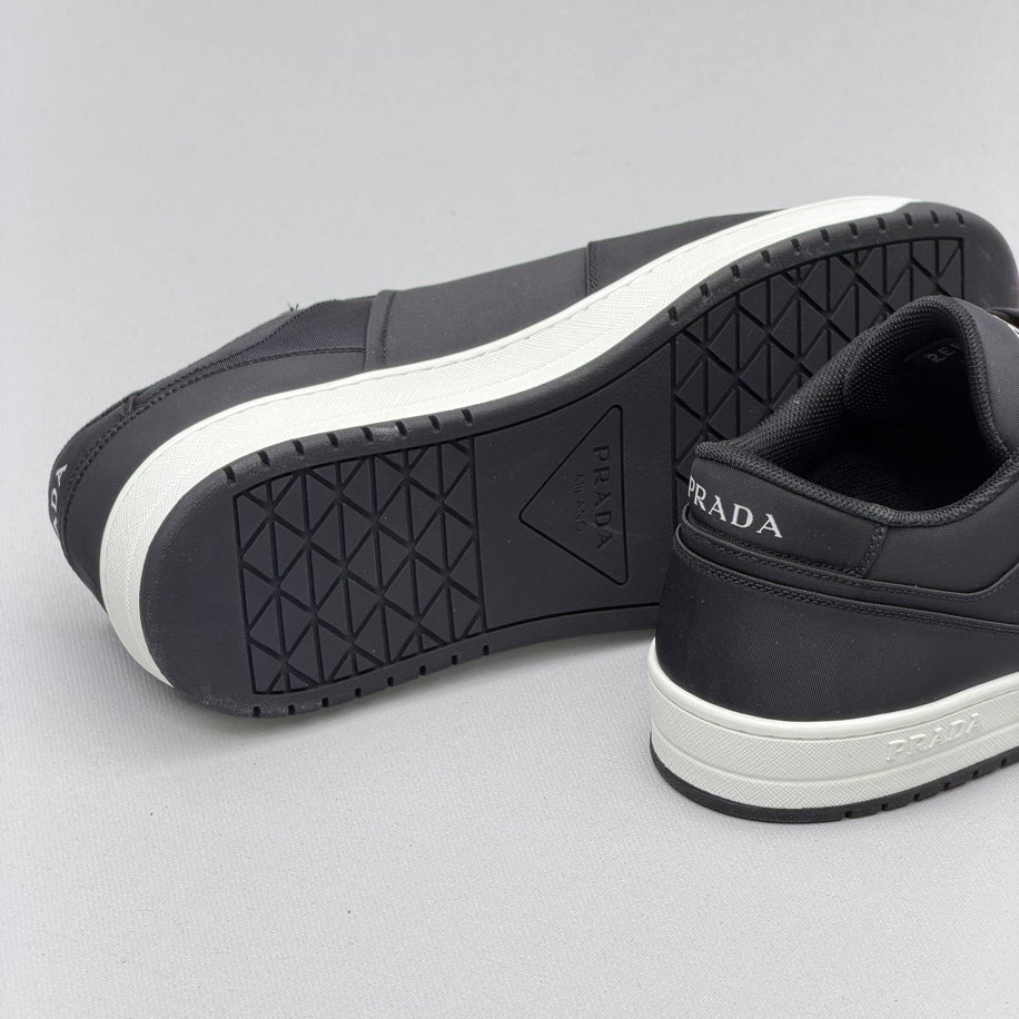 Prada Downtown Leather Sneakers