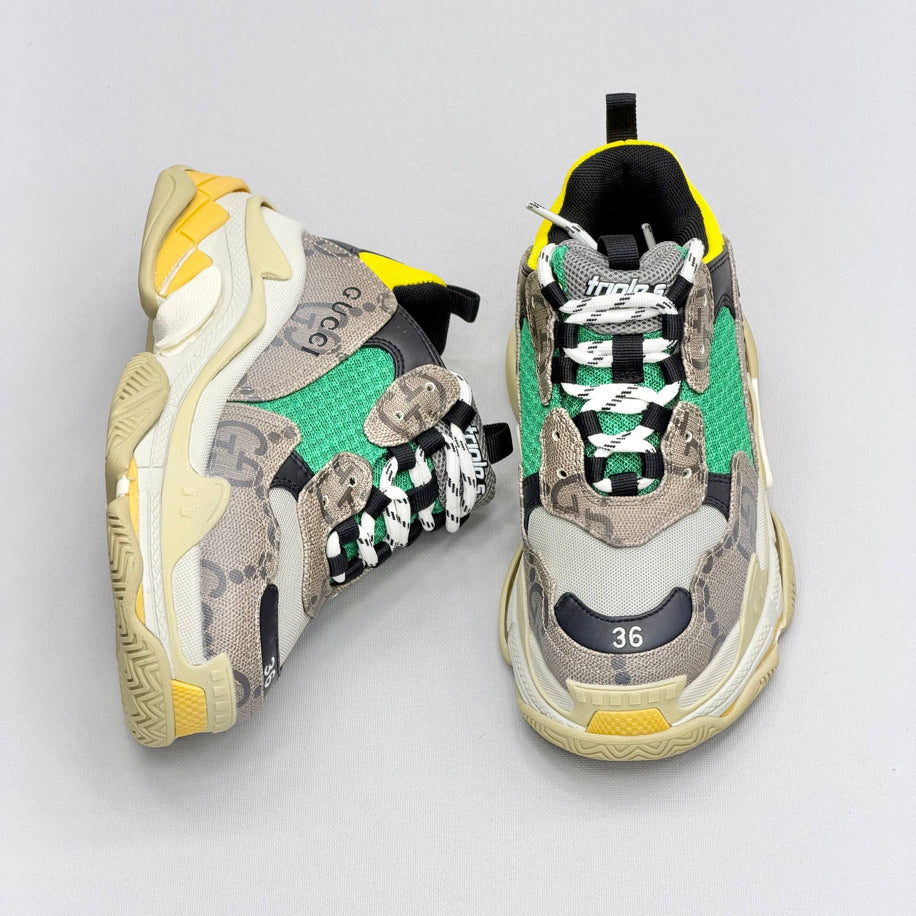 Balenciaga Triple S x Gucci Women