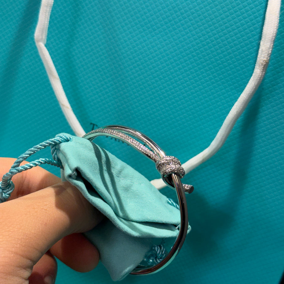 Tiffany Taşlı Silver Bileklik