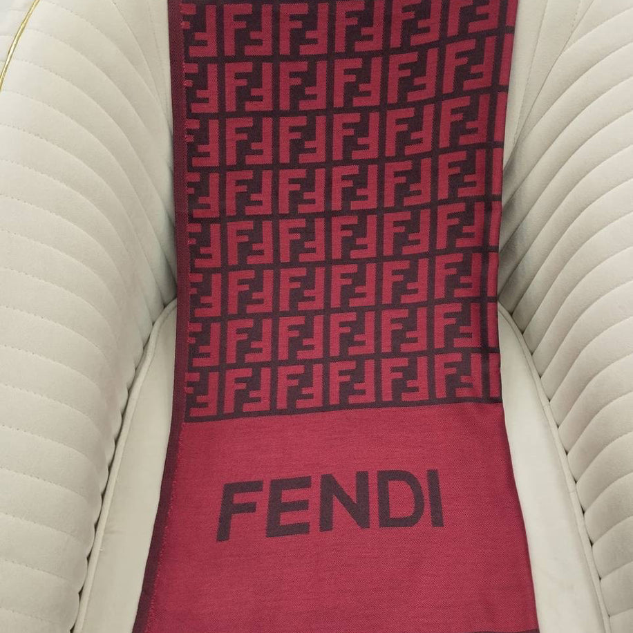 KARIŞIK Fendi Hakiki Kaşmir İpek Şal