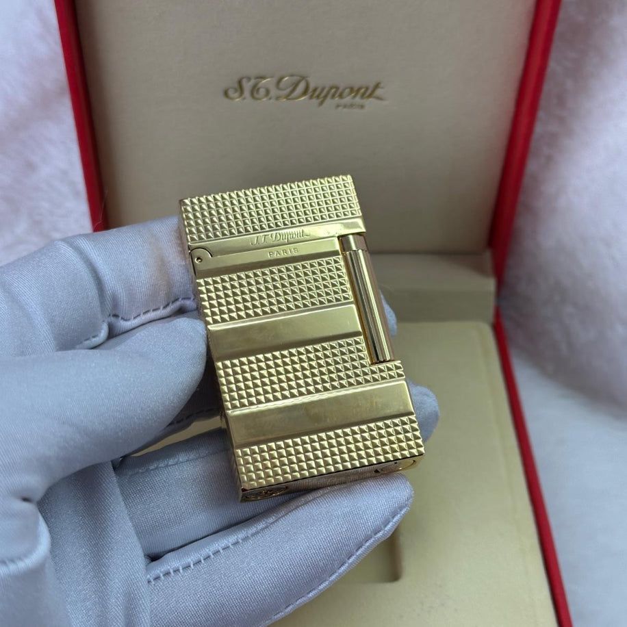 S.T. Dupont LIGNE 2  Full Gold Line Lighter
