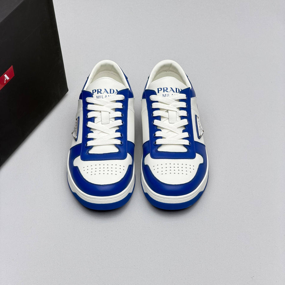 Prada Downtown Leather Sneakers