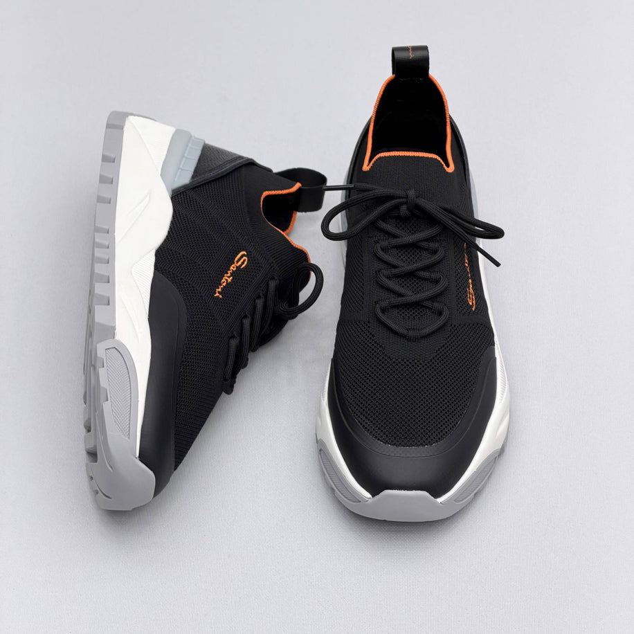 Santoni Knit Runner Sneakers
