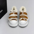 Chanel Shearling Strap Sneaker