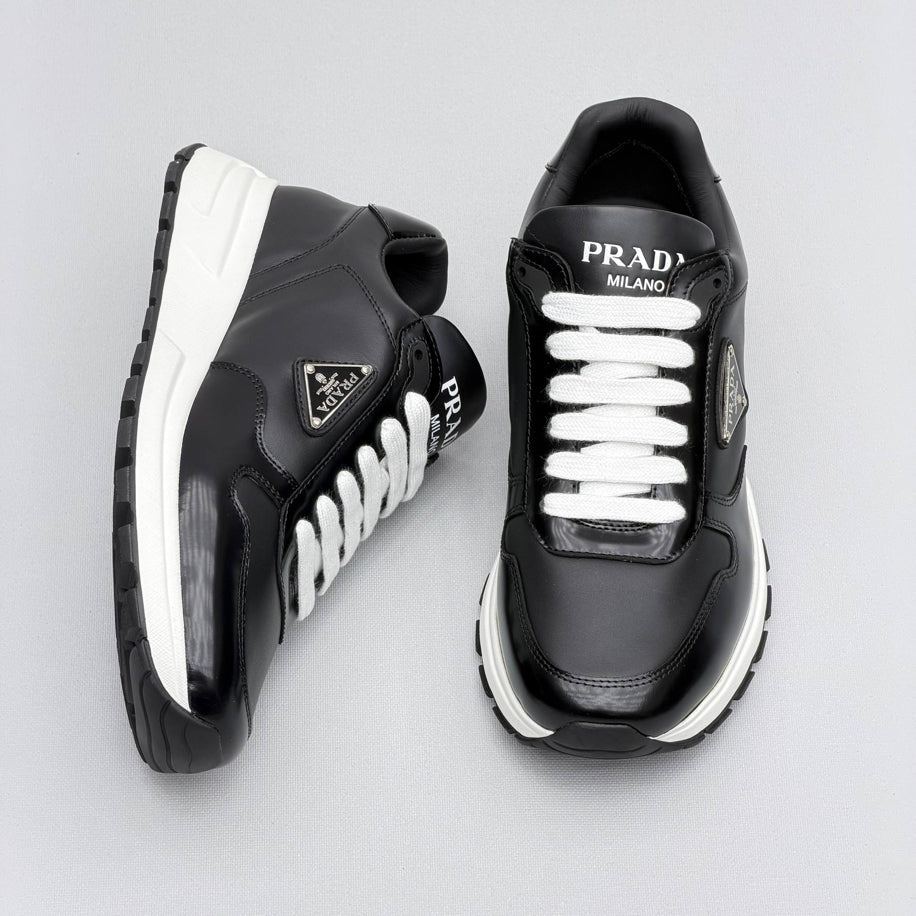 Prada Prax Leather Sneakers
