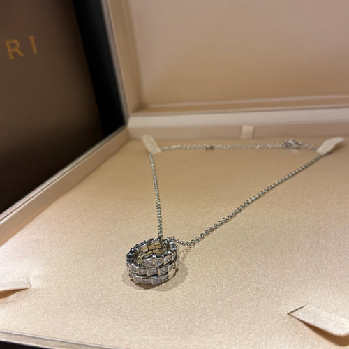 Bvlgari Serpenti Viper Taşlı Kolye