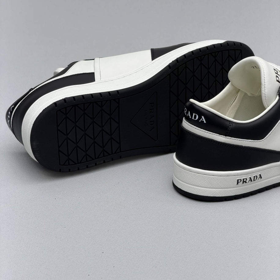 Prada Downtown Leather Sneakers