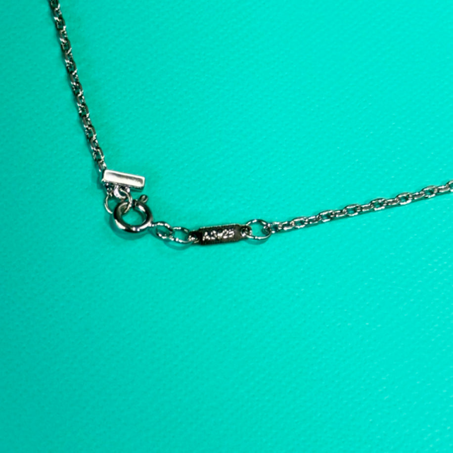 Tiffany Knot (Silver Taşlı) Kolye