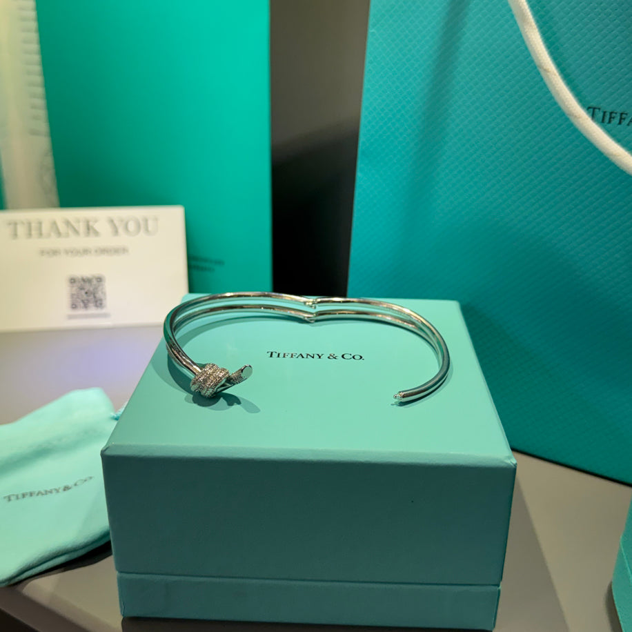 Tiffany Taşlı Silver Bileklik