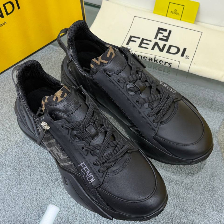 Fendi Flow Sneakers Black Black