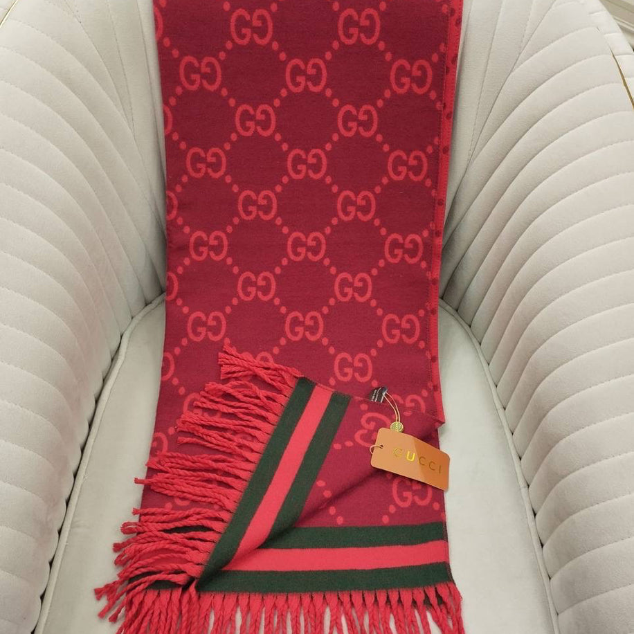 KARIŞIK Gucci Hakiki Kaşmir İpek Şal
