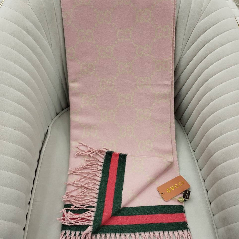 KARIŞIK Gucci Hakiki Kaşmir İpek Şal
