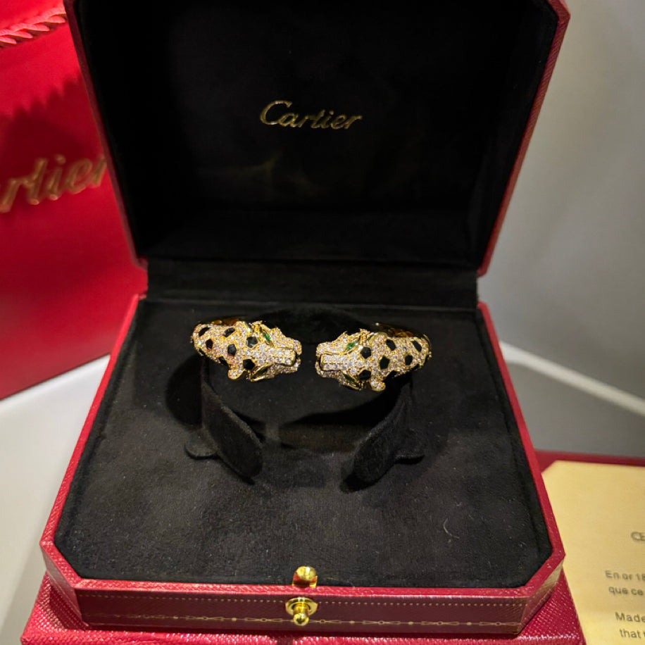 Cartier Panther (Gold) Taşlı Bilezik
