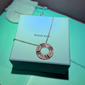 Tiffany Özel Ürün (Silver Taşlı) Kolye