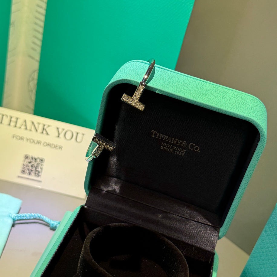Tiffany T Silver Taşlı Bileklik