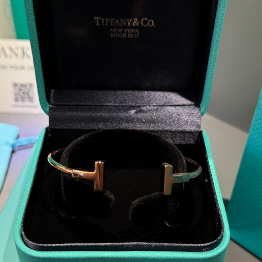 Tiffany T Rose Gold Bileklik