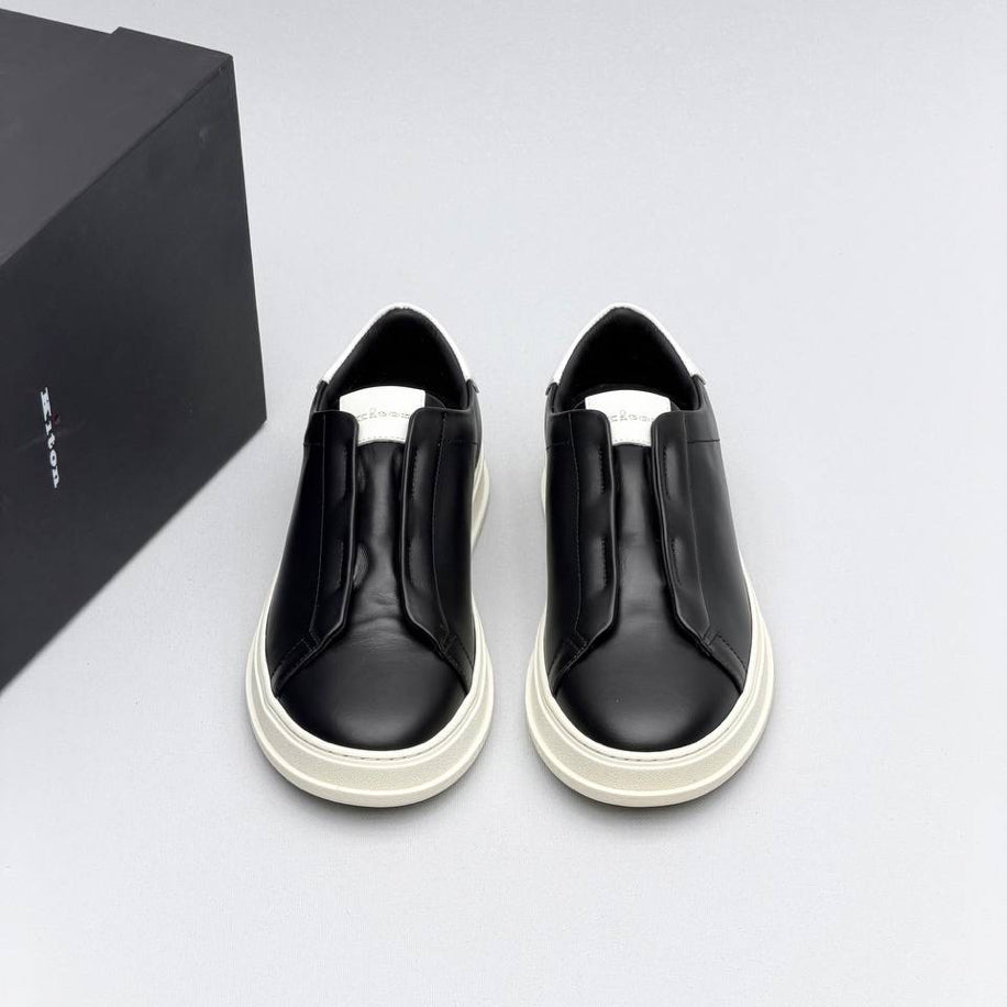 Kiton Leather Sneakers