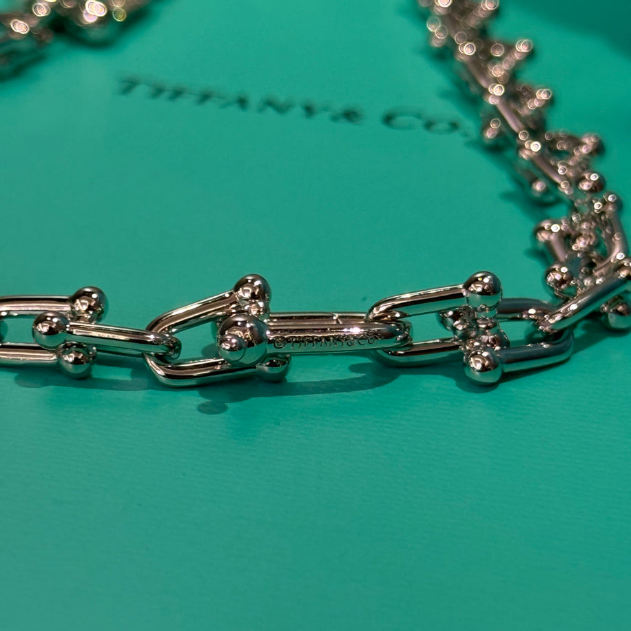 Tiffany Hardwear (Silver Tek Taşlı) Kolye