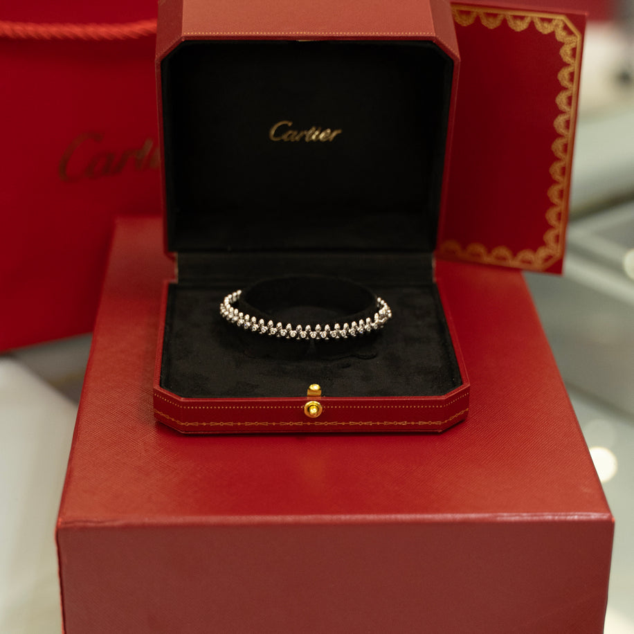 Cartier Clash ( Silver Full Taşlı )