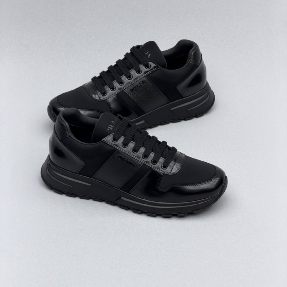 Prada Prax Leather Sneakers