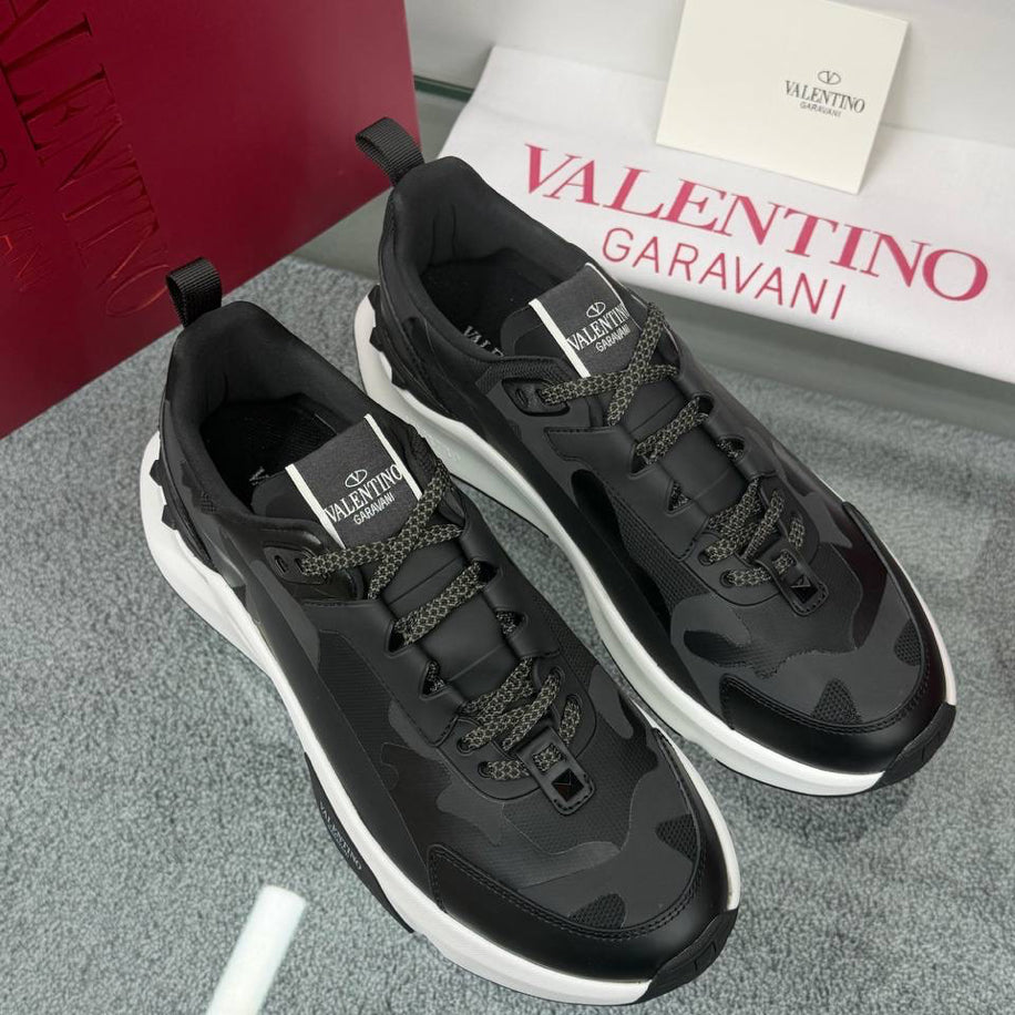 Valentino Garavani True Act Black Sneakers