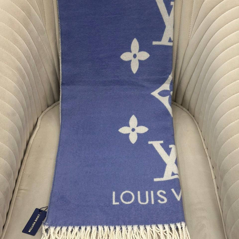 KARIŞIK Louis Vuitton Hakiki Kaşmir İpek Şal