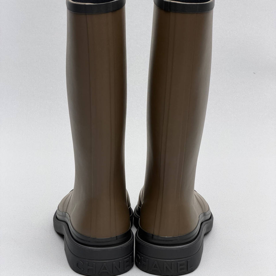 Chanel Rain Boots   Boot