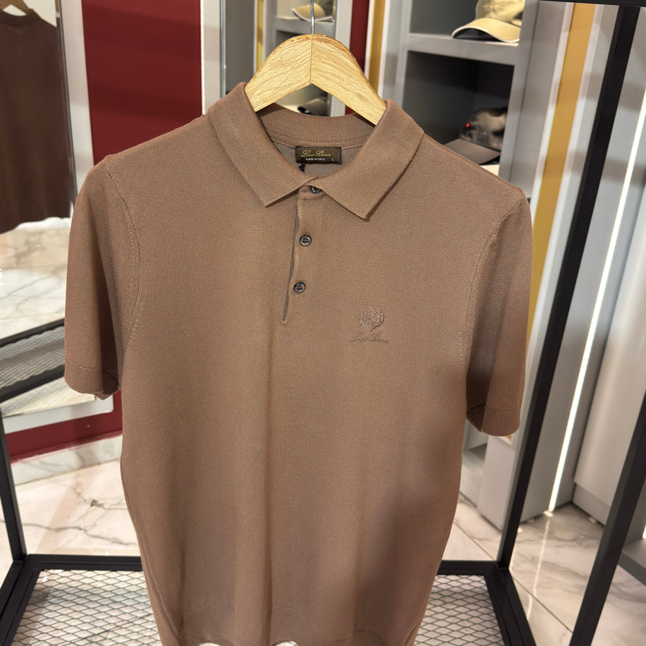 Loro Piana Logo Detaylı İthal Kumaş Triko