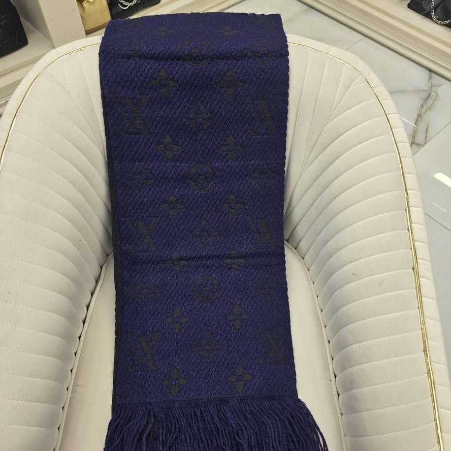 KARIŞIK Louis Vuitton Hakiki Kaşmir İpek Şal
