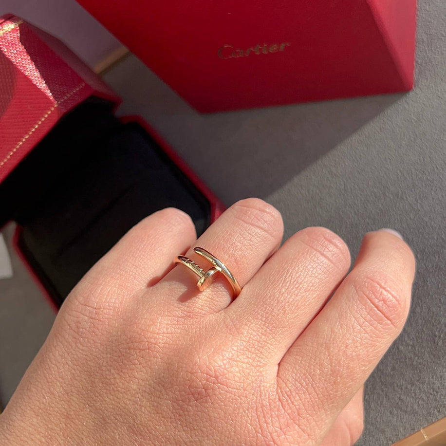 Cartier Çivi (İnce Gold Yüzük)