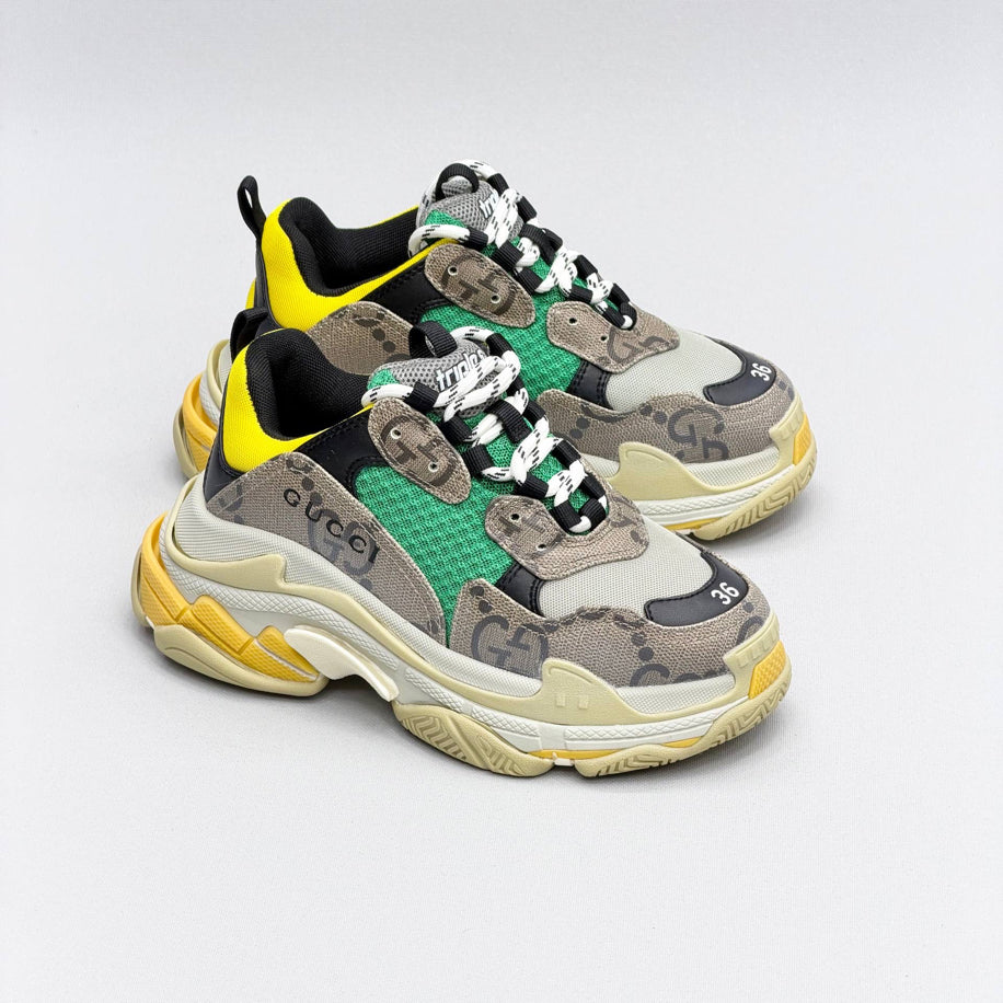 Balenciaga Triple S x Gucci Women