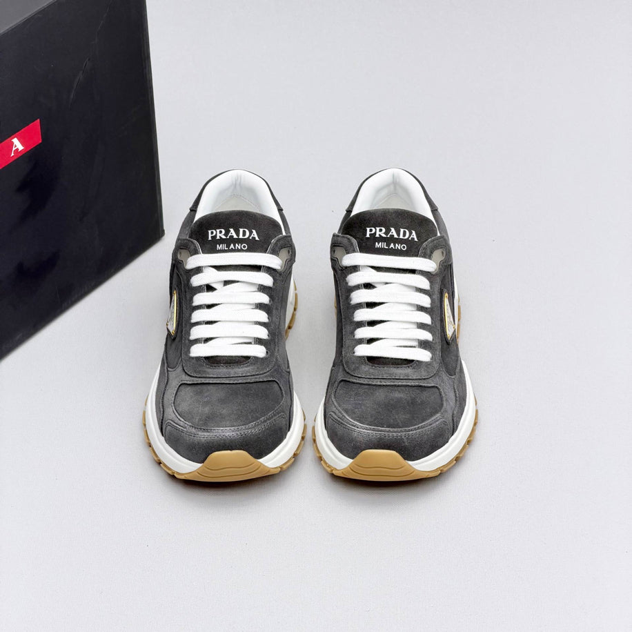 Prada Downtown Suede Sneaker