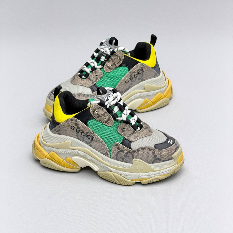 Balenciaga Triple S x Gucci Women