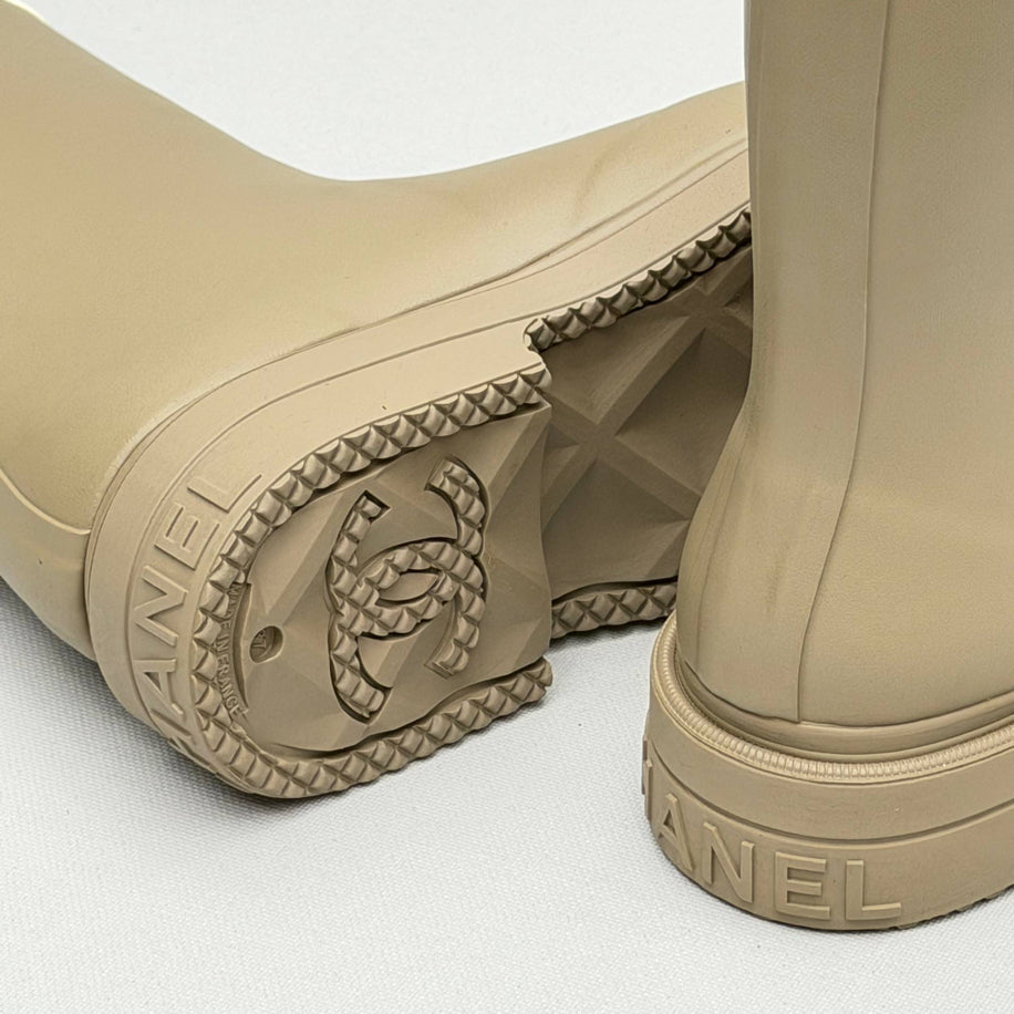 Chanel Rain Boots   Boot