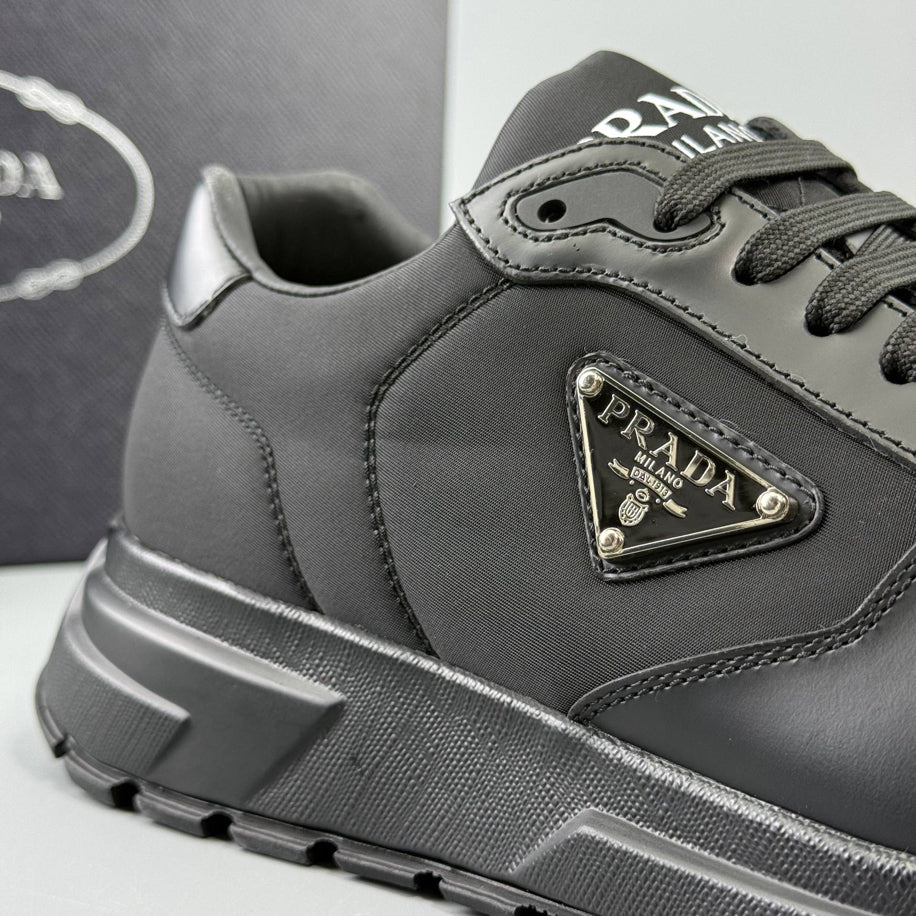 Prada Prax Leather Sneakers
