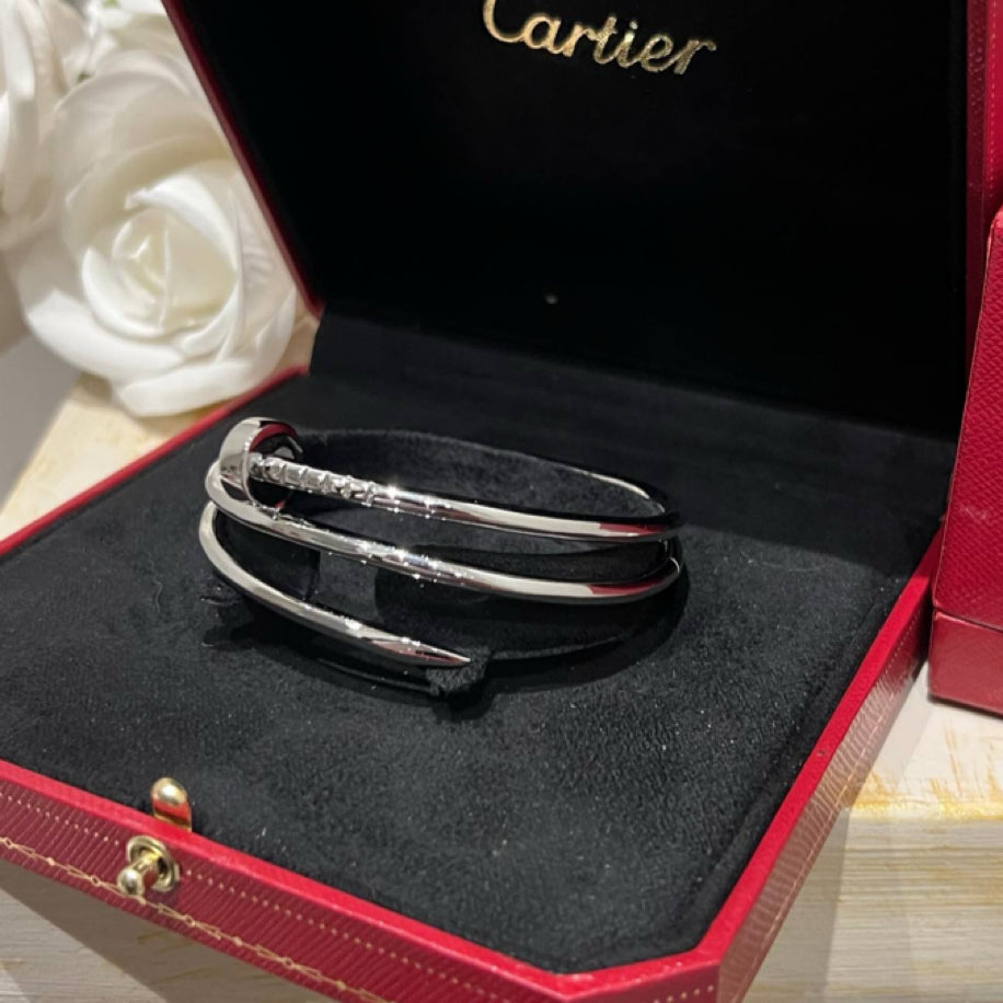 Cartier Çift Sargılı Çivi Bileklik
