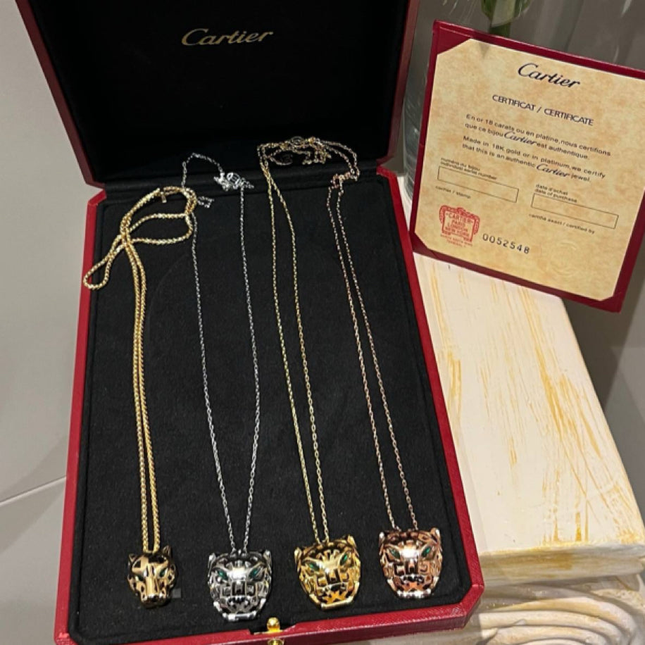 Cartier Panther’e Taşşız Kolye