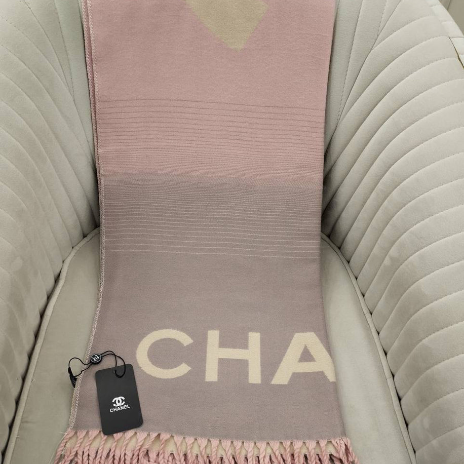 KARIŞIK Chanel Hakiki Kaşmir İpek Şal