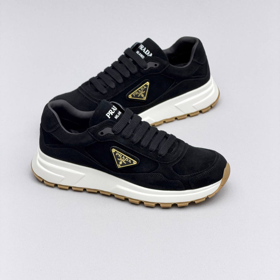 Prada Downtown Suede Sneaker