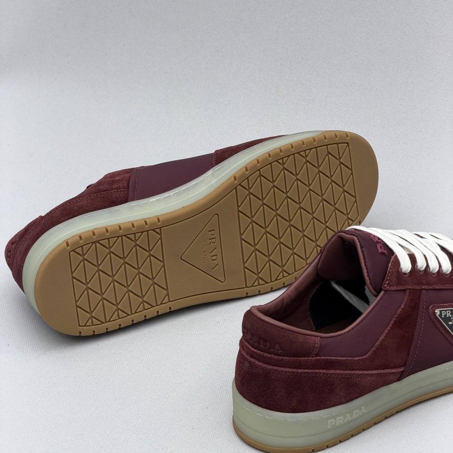 Prada Downtown Suede Sneaker