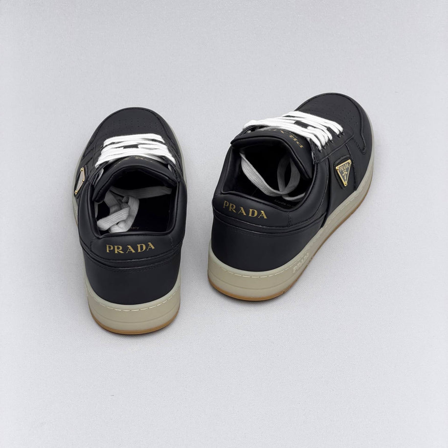 Prada Downtown Leather Sneakers