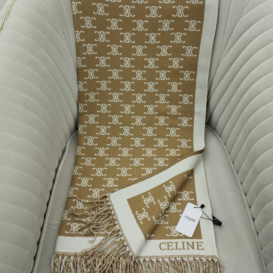 KARIŞIK Celine Hakiki Kaşmir İpek Şal
