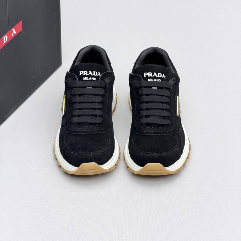 Prada Downtown Suede Sneaker