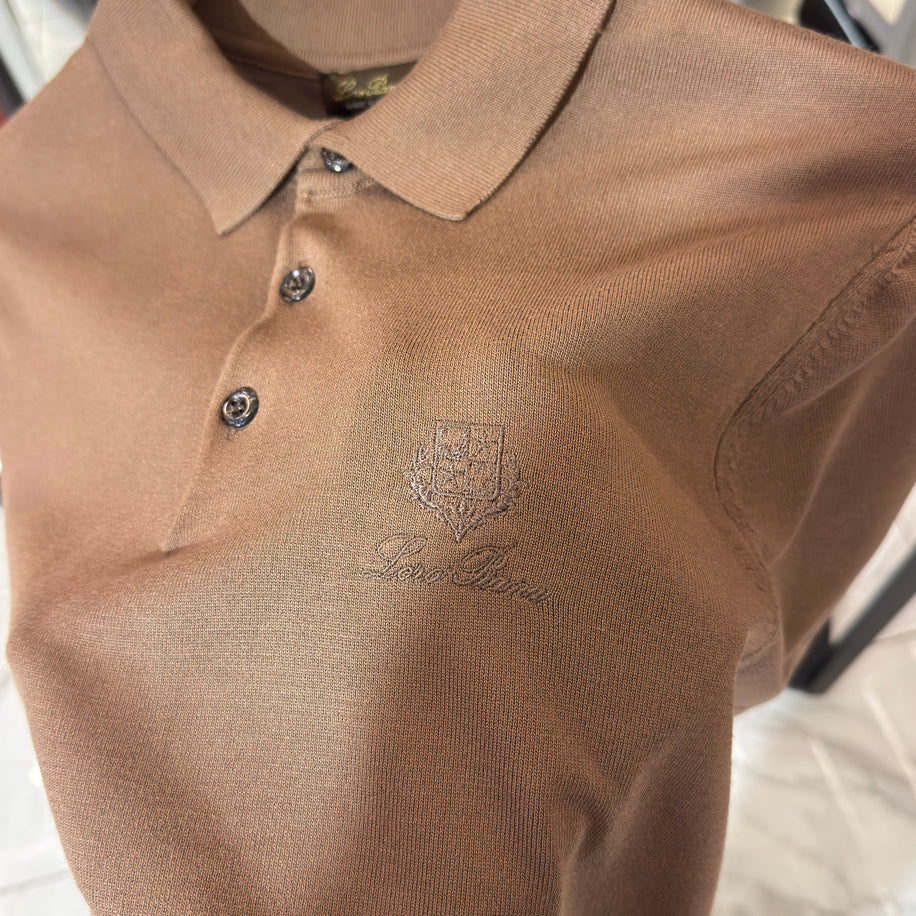 Loro Piana Logo Detaylı İthal Kumaş Triko
